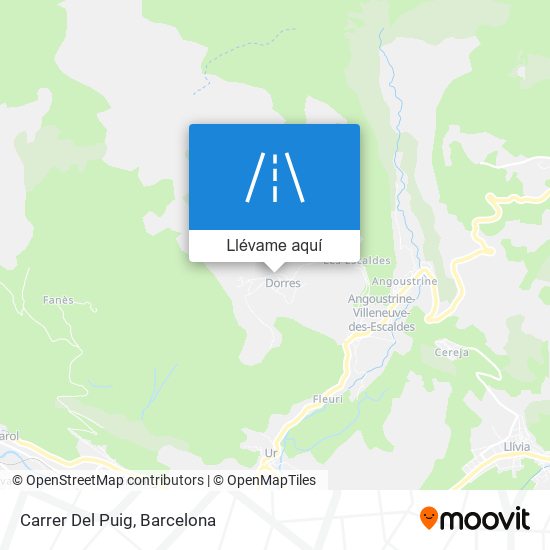 Mapa Carrer Del Puig