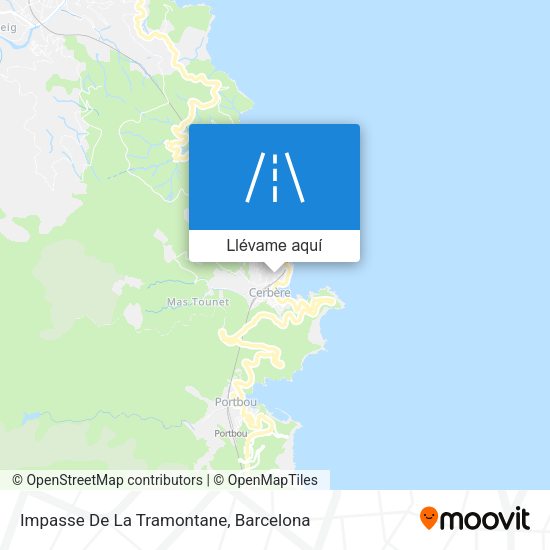 Mapa Impasse De La Tramontane