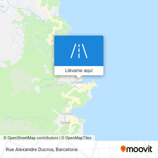 Mapa Rue Alexandre Ducros