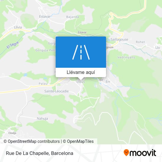Mapa Rue De La Chapelle