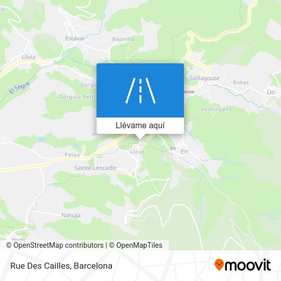 Mapa Rue Des Cailles