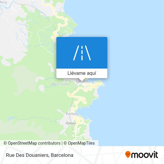 Mapa Rue Des Douaniers
