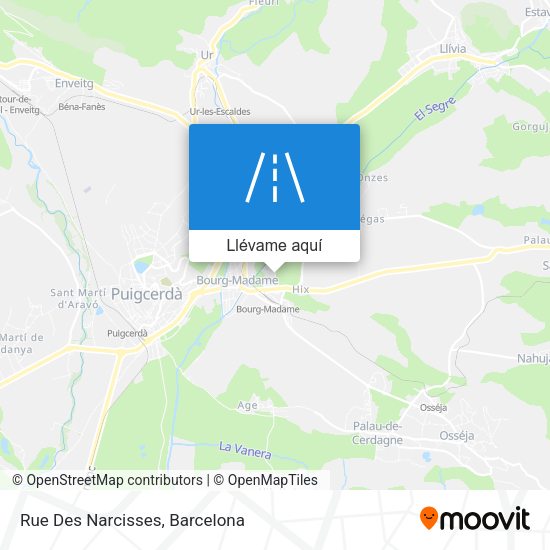 Mapa Rue Des Narcisses
