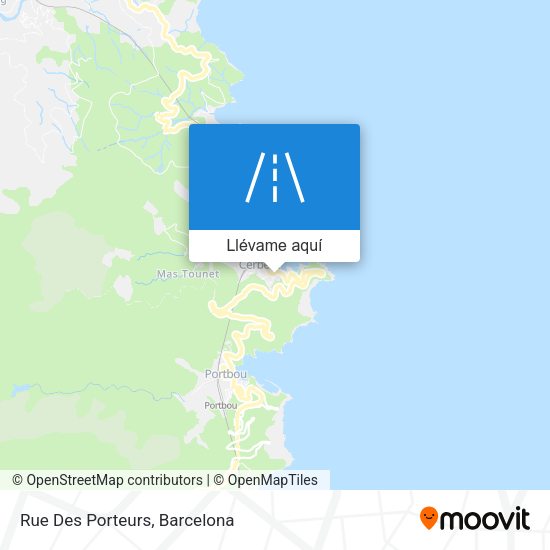 Mapa Rue Des Porteurs