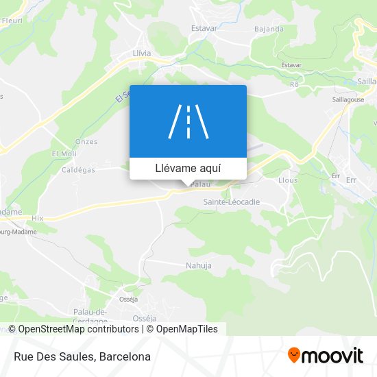 Mapa Rue Des Saules
