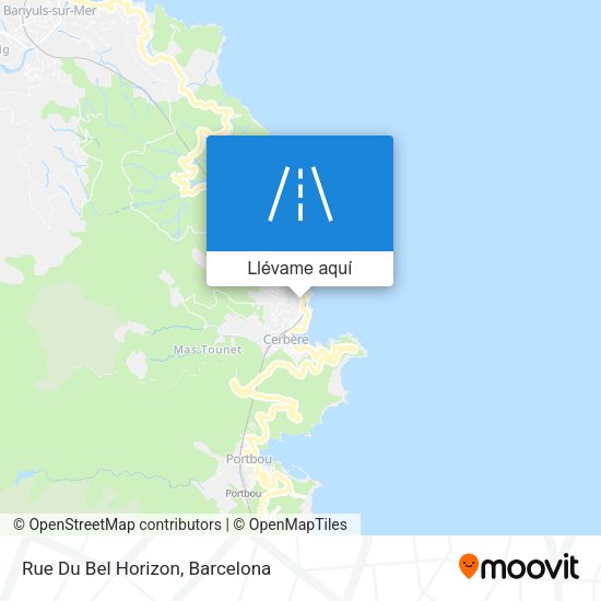 Mapa Rue Du Bel Horizon