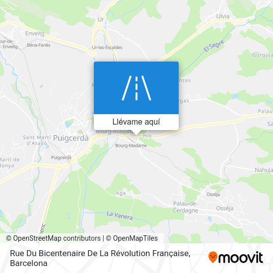 Mapa Rue Du Bicentenaire De La Révolution Française