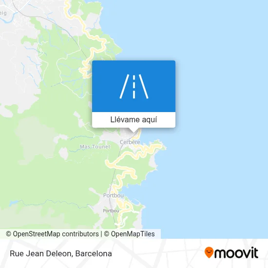 Mapa Rue Jean Deleon