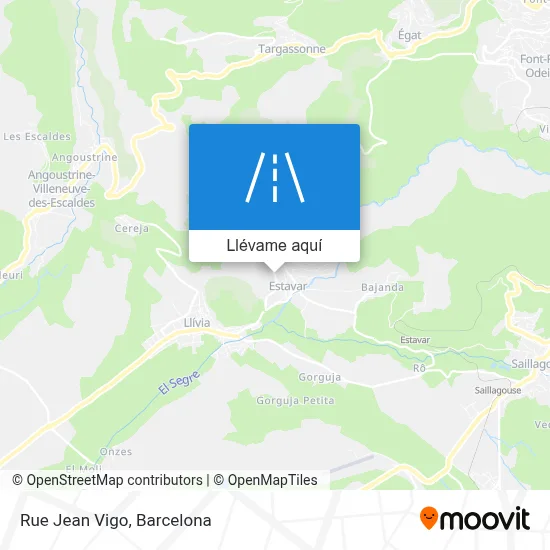Mapa Rue Jean Vigo