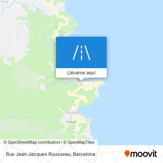Mapa Rue Jean-Jacques Rousseau
