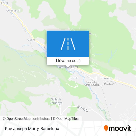 Mapa Rue Joseph Marty