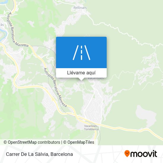 Mapa Carrer De La Sàlvia