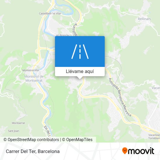 Mapa Carrer Del Ter