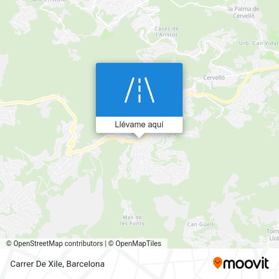 Mapa Carrer De Xile