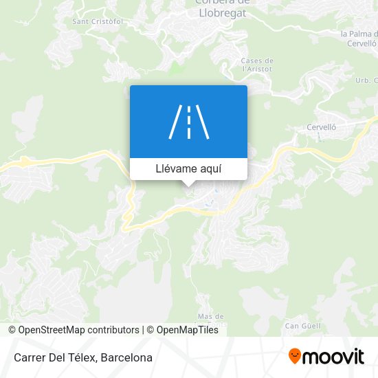 Mapa Carrer Del Télex