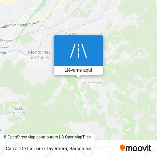 Mapa Carrer De La Torre Tavernera