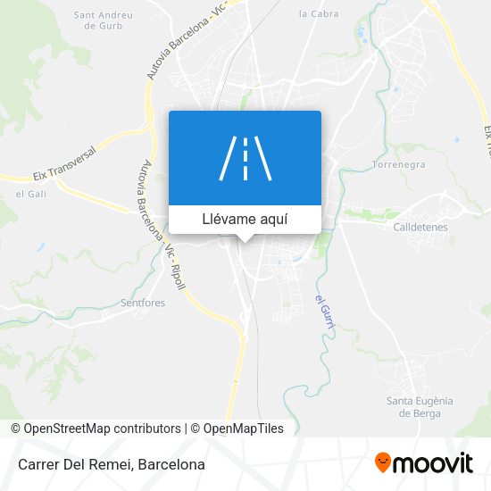 Mapa Carrer Del Remei