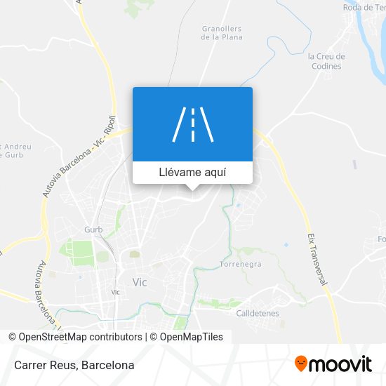 Mapa Carrer Reus