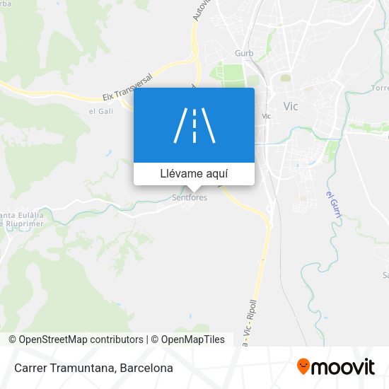 Mapa Carrer Tramuntana