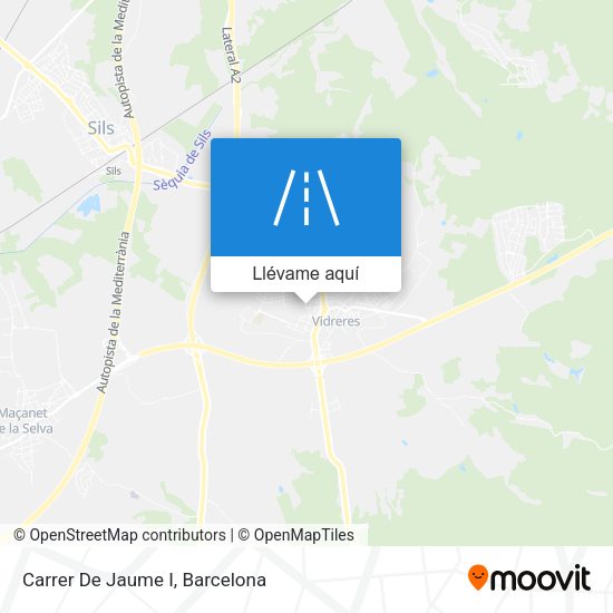 Mapa Carrer De Jaume I