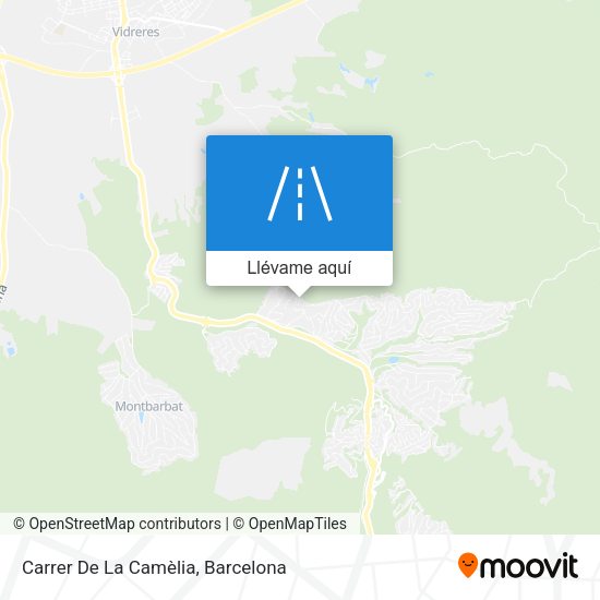Mapa Carrer De La Camèlia