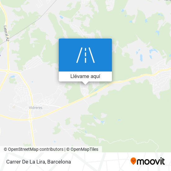 Mapa Carrer De La Lira