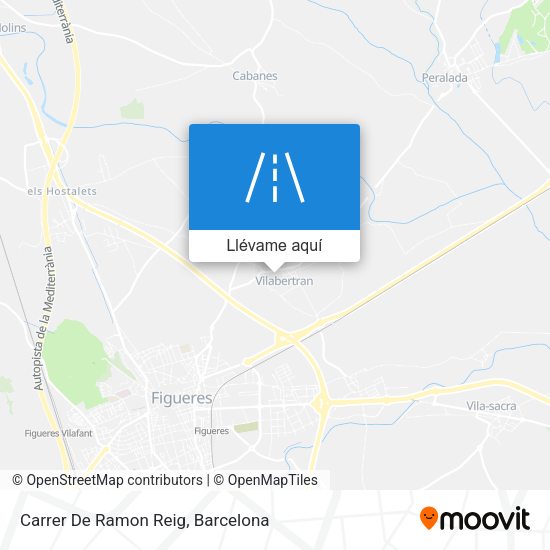 Mapa Carrer De Ramon Reig