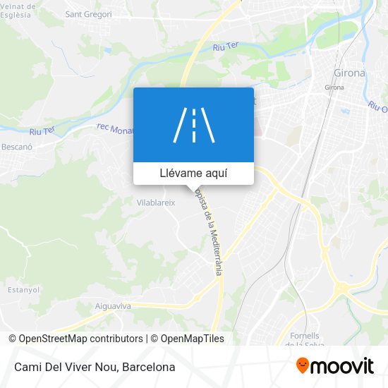 Mapa Cami Del Viver Nou