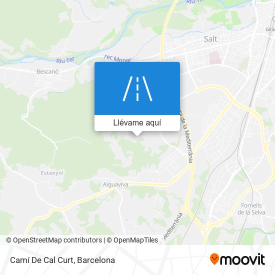 Mapa Camí De Cal Curt