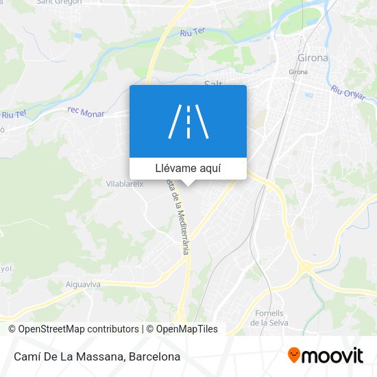 Mapa Camí De La Massana