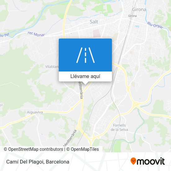 Mapa Camí Del Plagoi