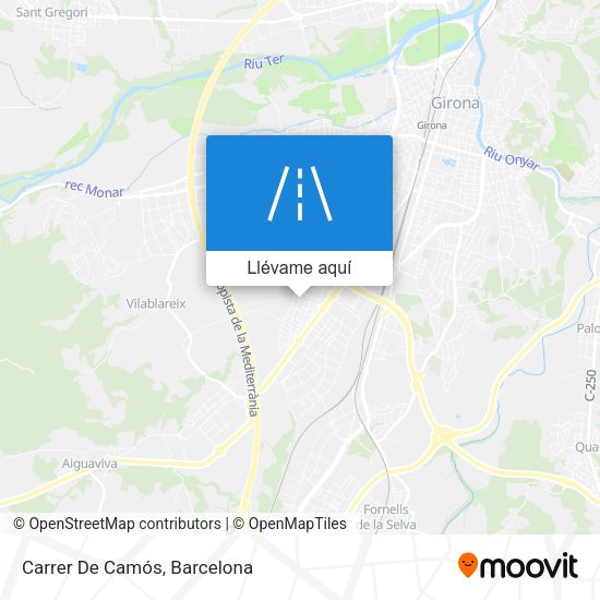 Mapa Carrer De Camós