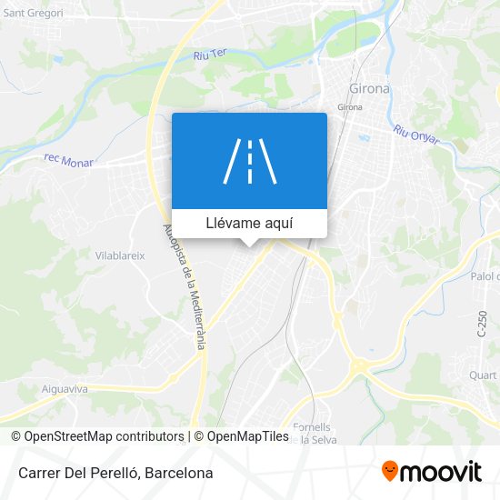 Mapa Carrer Del Perelló