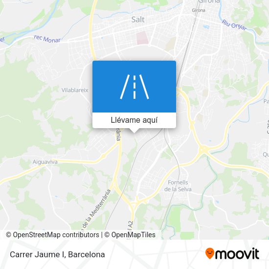 Mapa Carrer Jaume I