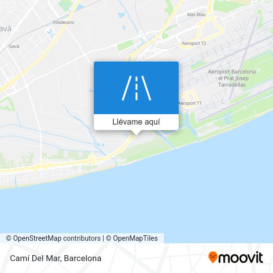 Mapa Camí Del Mar