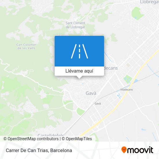 Mapa Carrer De Can Trias