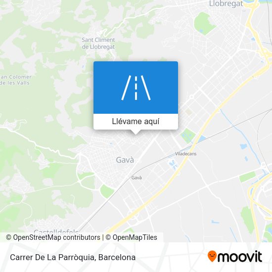 Mapa Carrer De La Parròquia