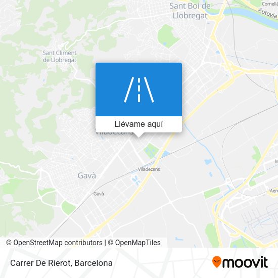 Mapa Carrer De Rierot