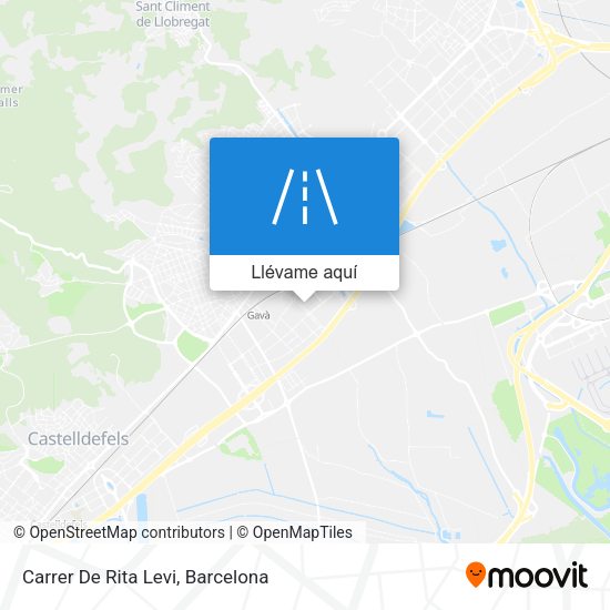 Mapa Carrer De Rita Levi