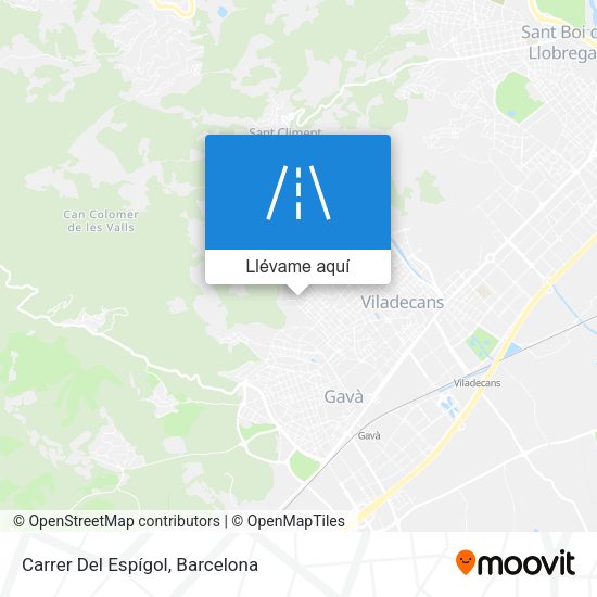 Mapa Carrer Del Espígol