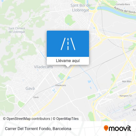 Mapa Carrer Del Torrent Fondo
