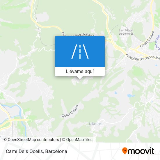Mapa Camí Dels Ocells