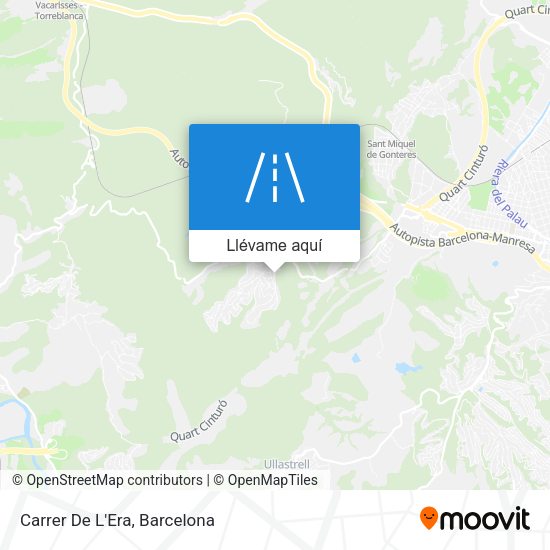 Mapa Carrer De L'Era