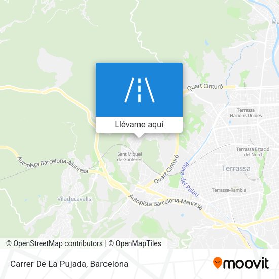 Mapa Carrer De La Pujada