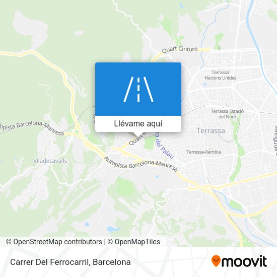 Mapa Carrer Del Ferrocarril