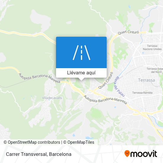 Mapa Carrer Transversal
