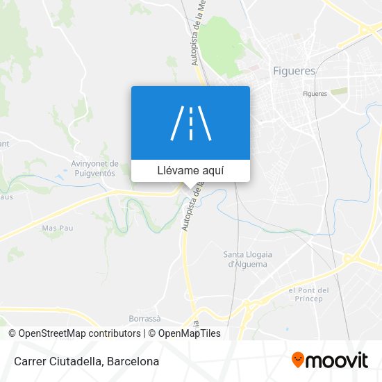 Mapa Carrer Ciutadella