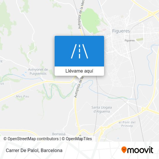 Mapa Carrer De Palol