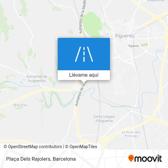 Mapa Plaça Dels Rajolers