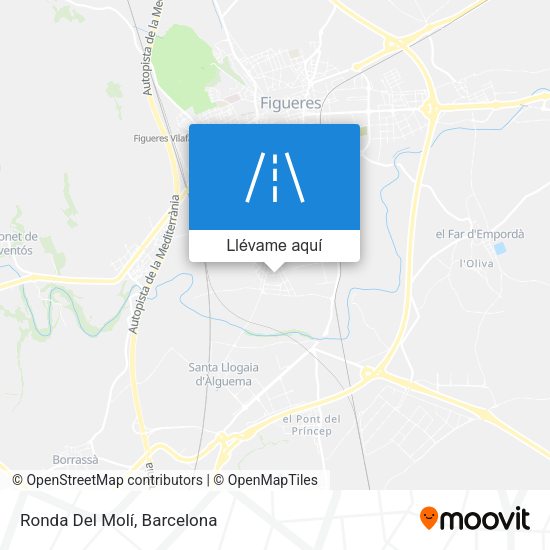 Mapa Ronda Del Molí